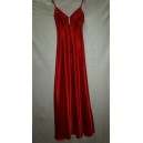 sukienka czerwona długa